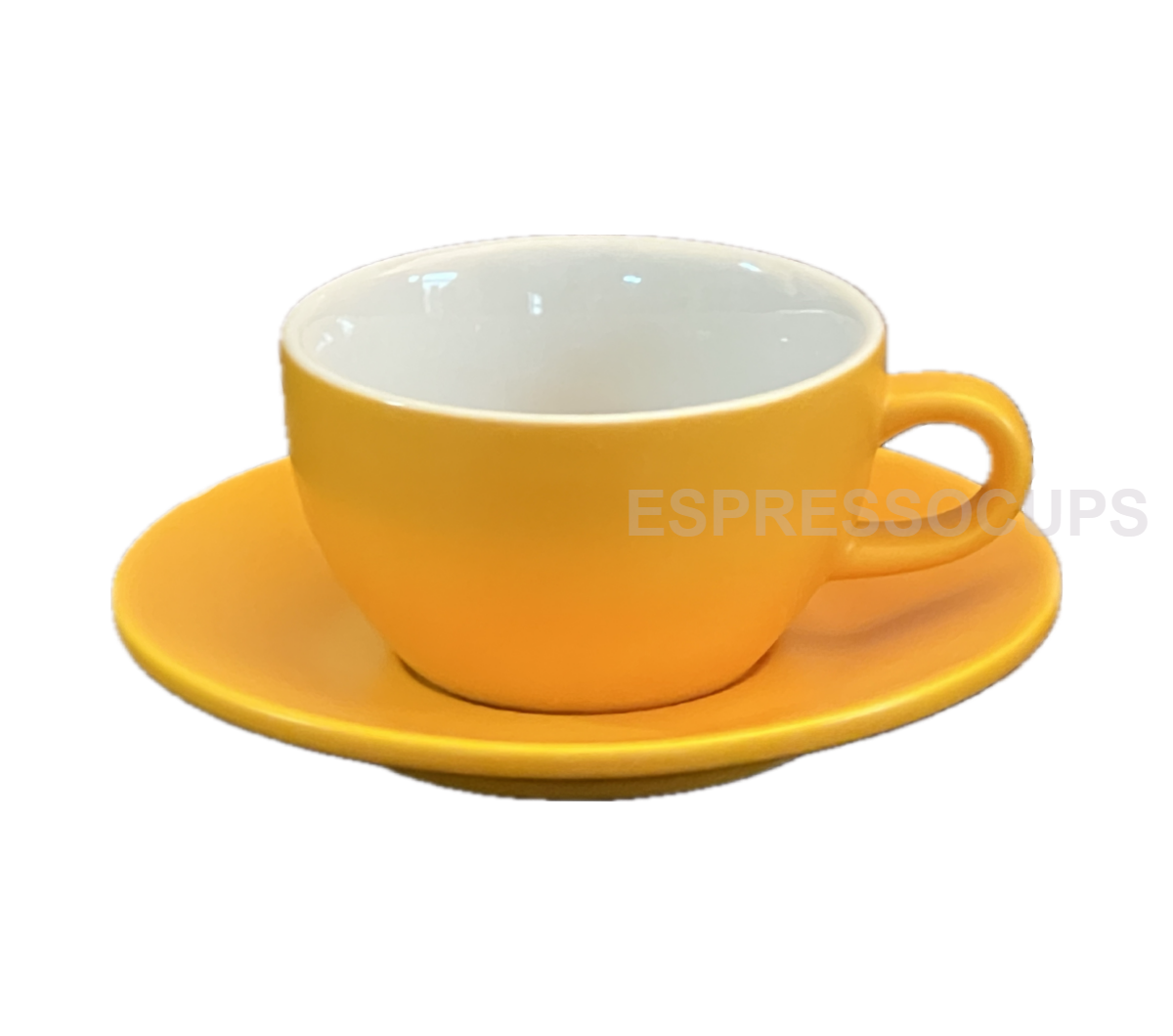 "TULIPANO" 260ml Latte Cups (S) - yellow matte